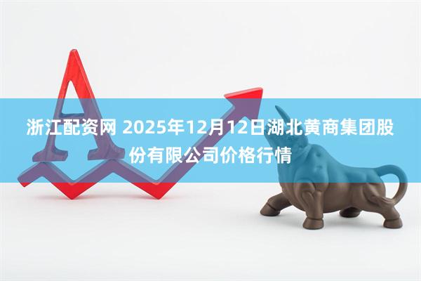 浙江配资网 2025年12月12日湖北黄商集团股份有限公司价格行情